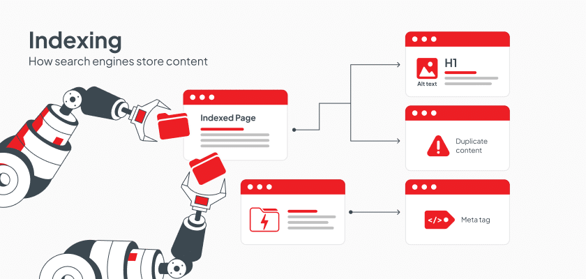 how search engines index content